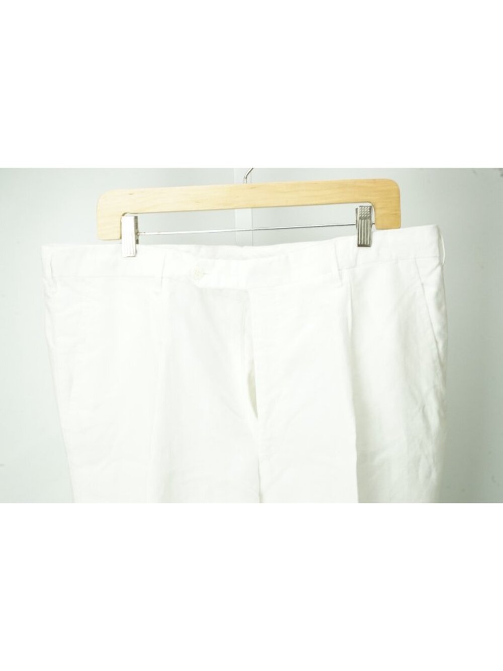 Rota White 100% Linen Casual Dress Pants Sz 56 EU BRAND NEW